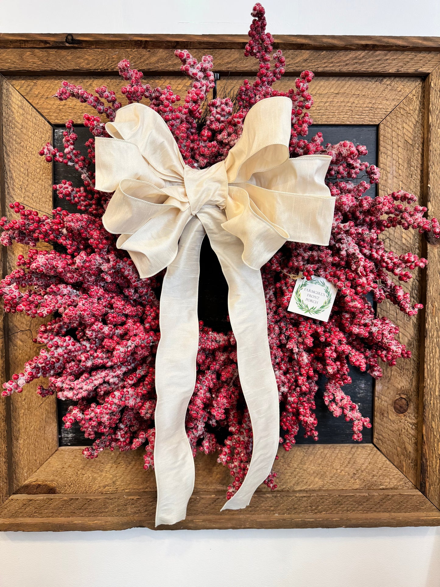Frosted Berry Wreath
