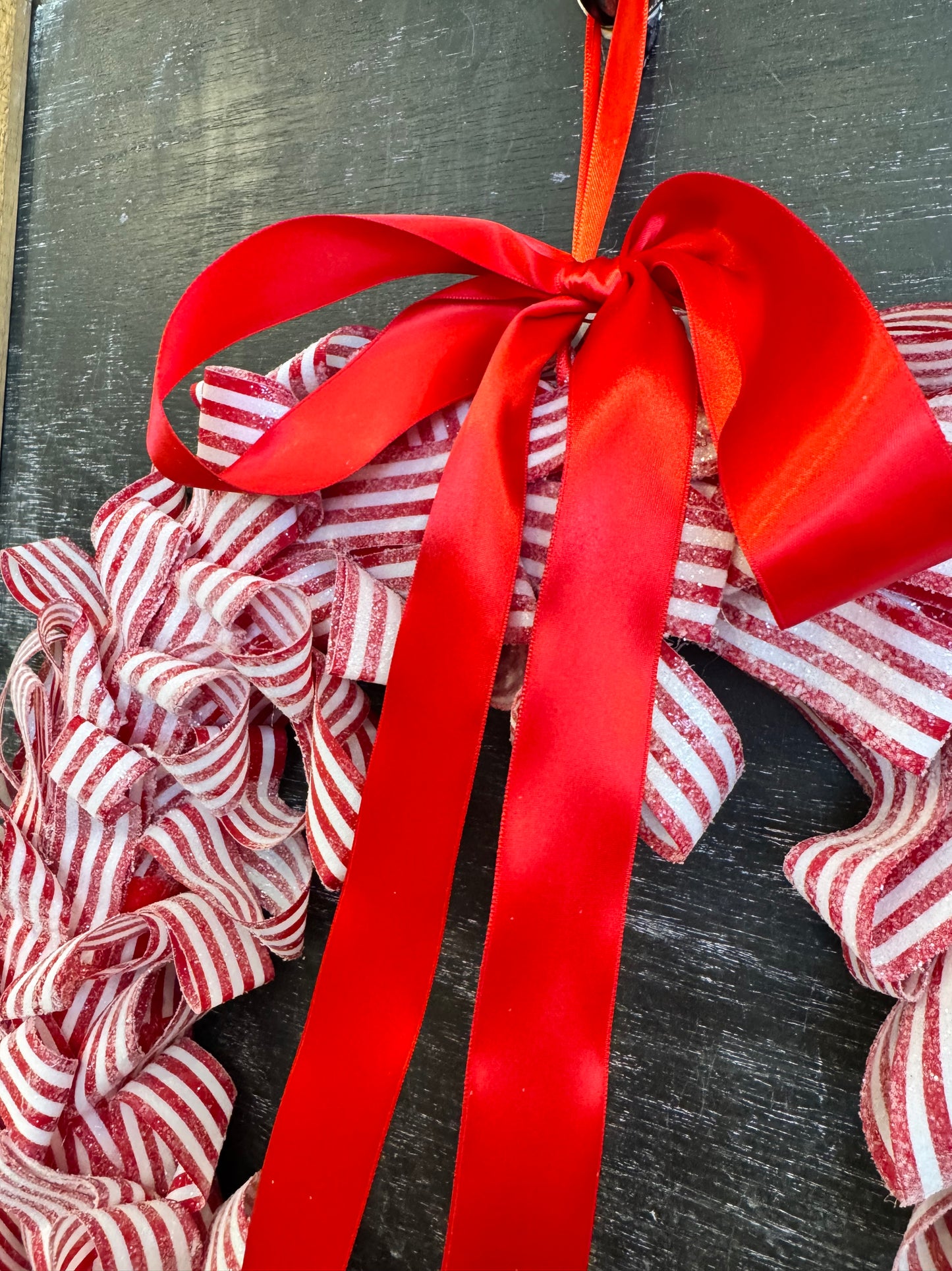 Ribbon Candy Wreath