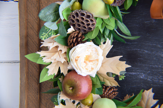 Apple & Pear Fall Wreath