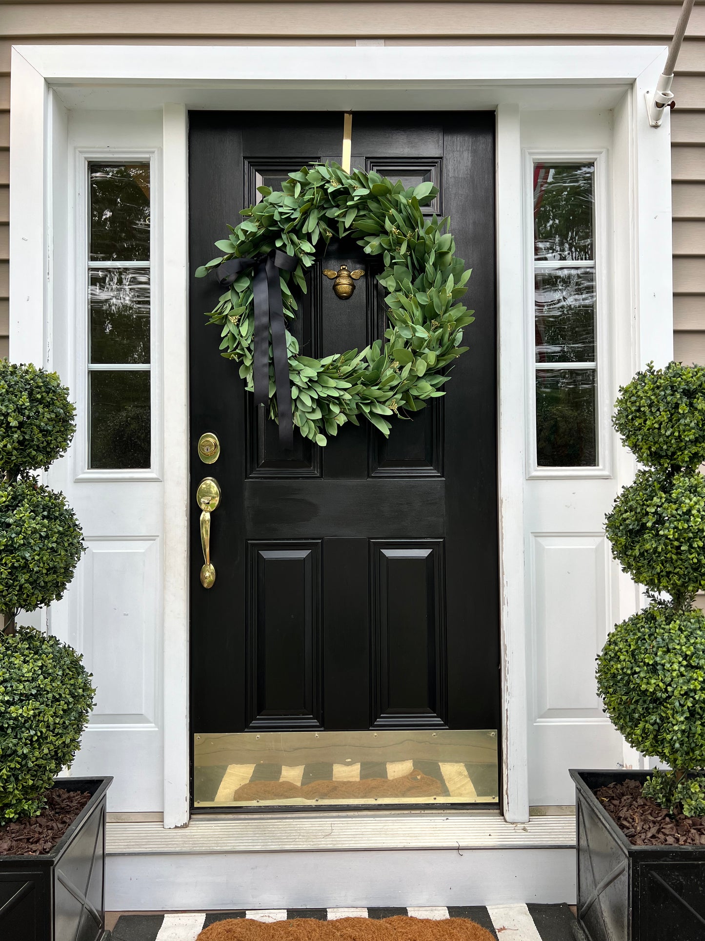 Olive Branch Wreath with Mix and Match Bows