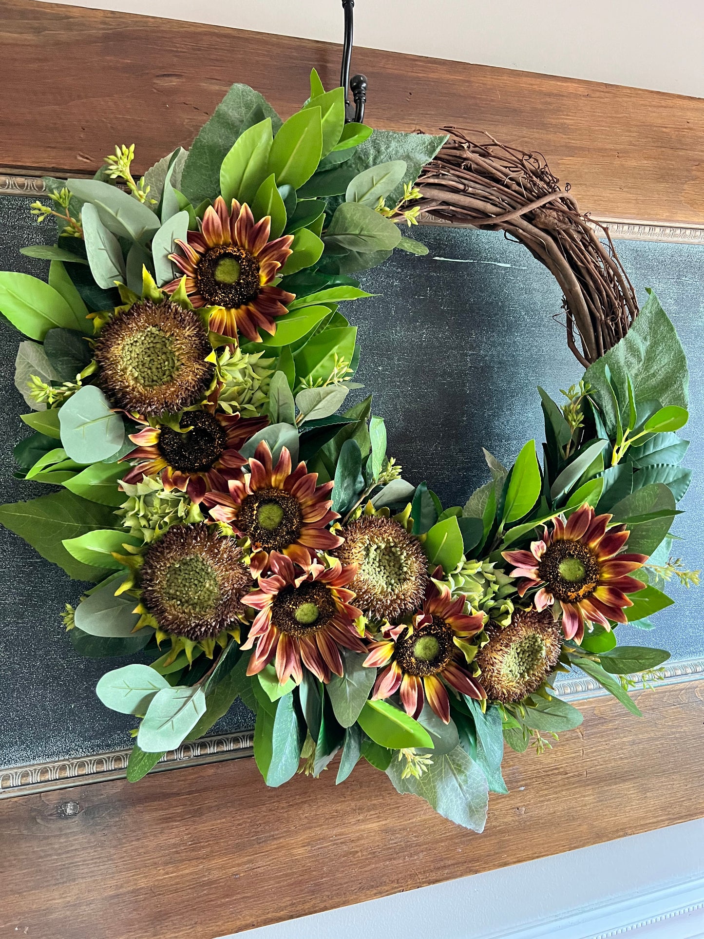 The Sunflower Wreath