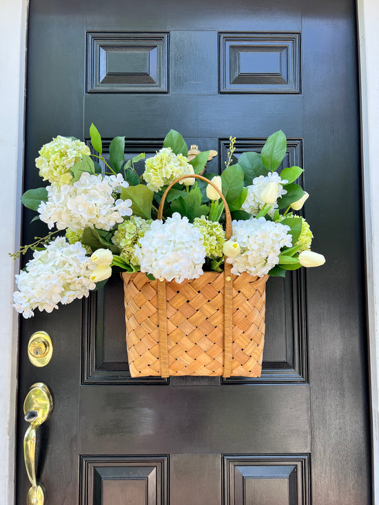 Load image into Gallery viewer, Hydrangea and Tulip Basket
