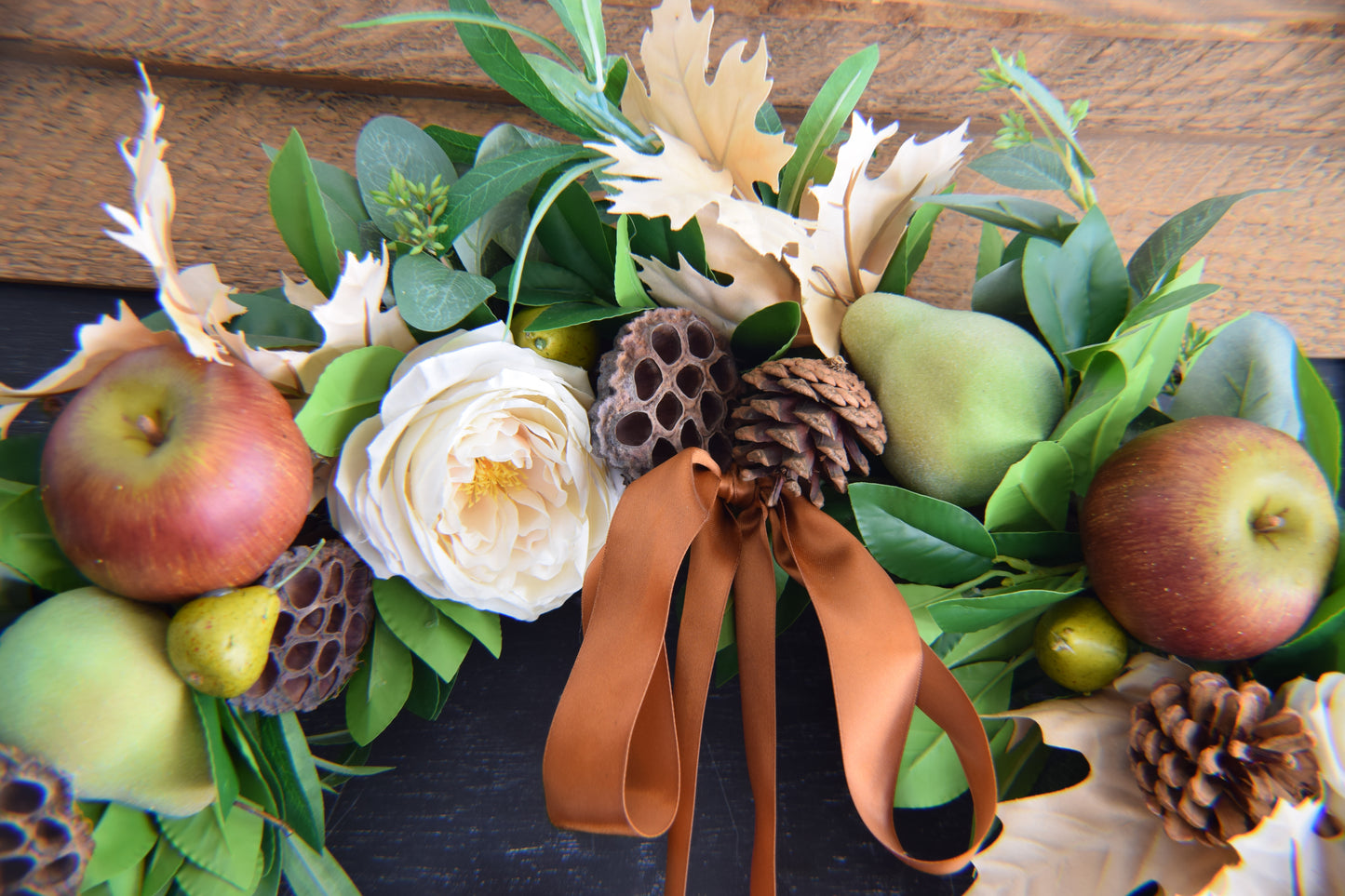 Apple & Pear Fall Wreath