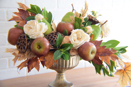 Apple & Pear Fall Compote Centerpiece