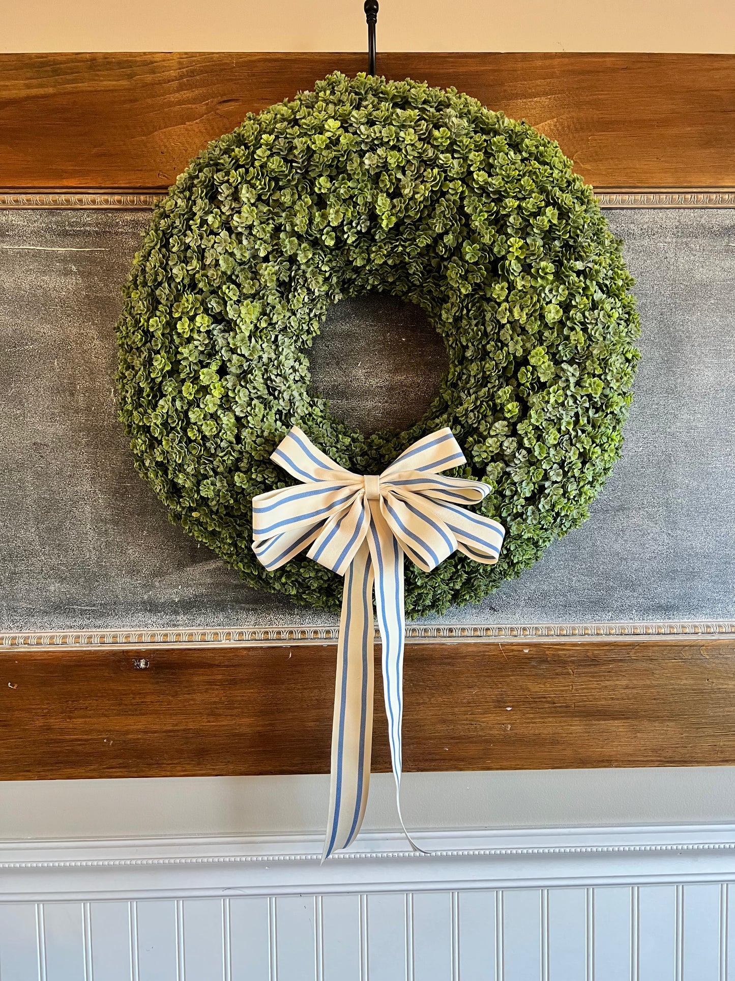 Real-Touch Artificial Sedum Wreath