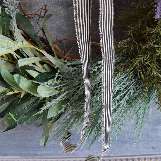 Faux Herb Wreath