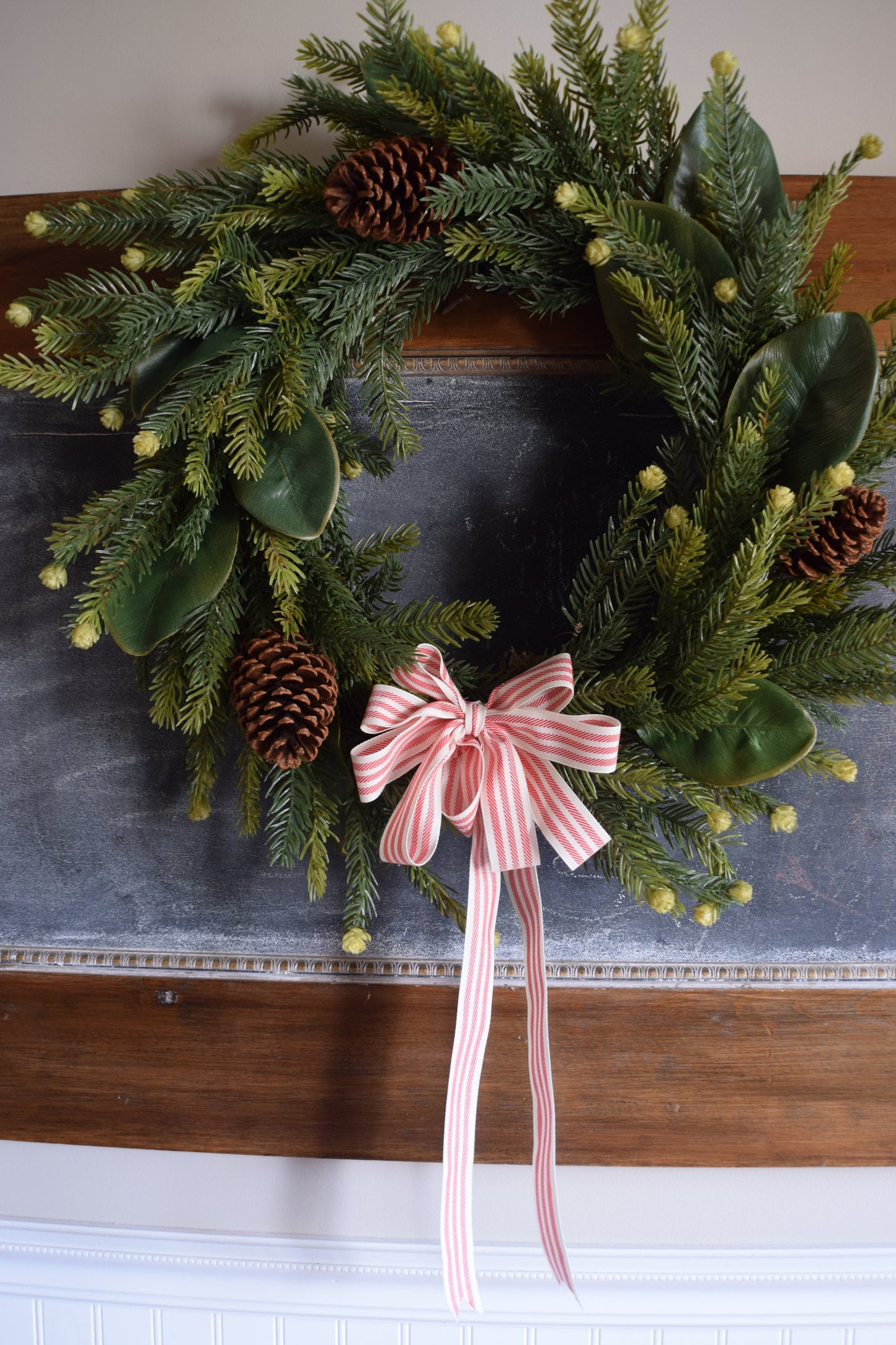 The Old Fashioned Christmas Wreath