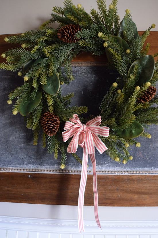 The Old Fashioned Christmas Wreath