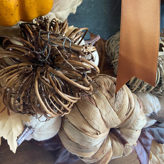 Pumpkin Spice Fall Wreath