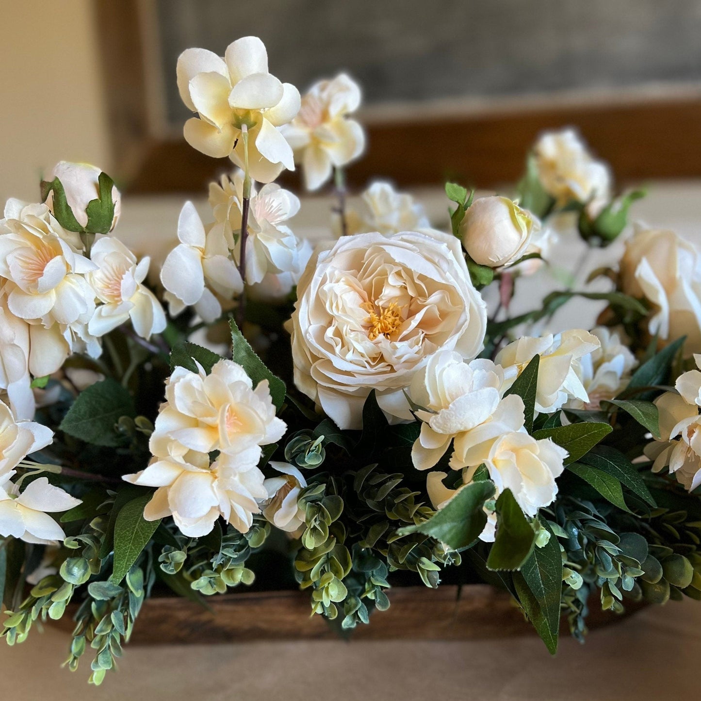 Christmas Dough Bowl Centerpiece - Liz Marie Blog