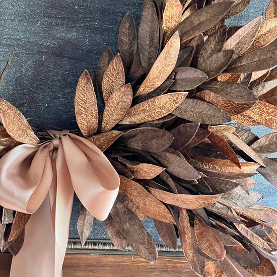 Load image into Gallery viewer, Thanksgiving Laurel Wreath
