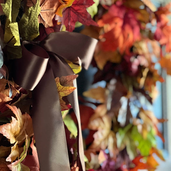 Autumnal Foliage Wreath