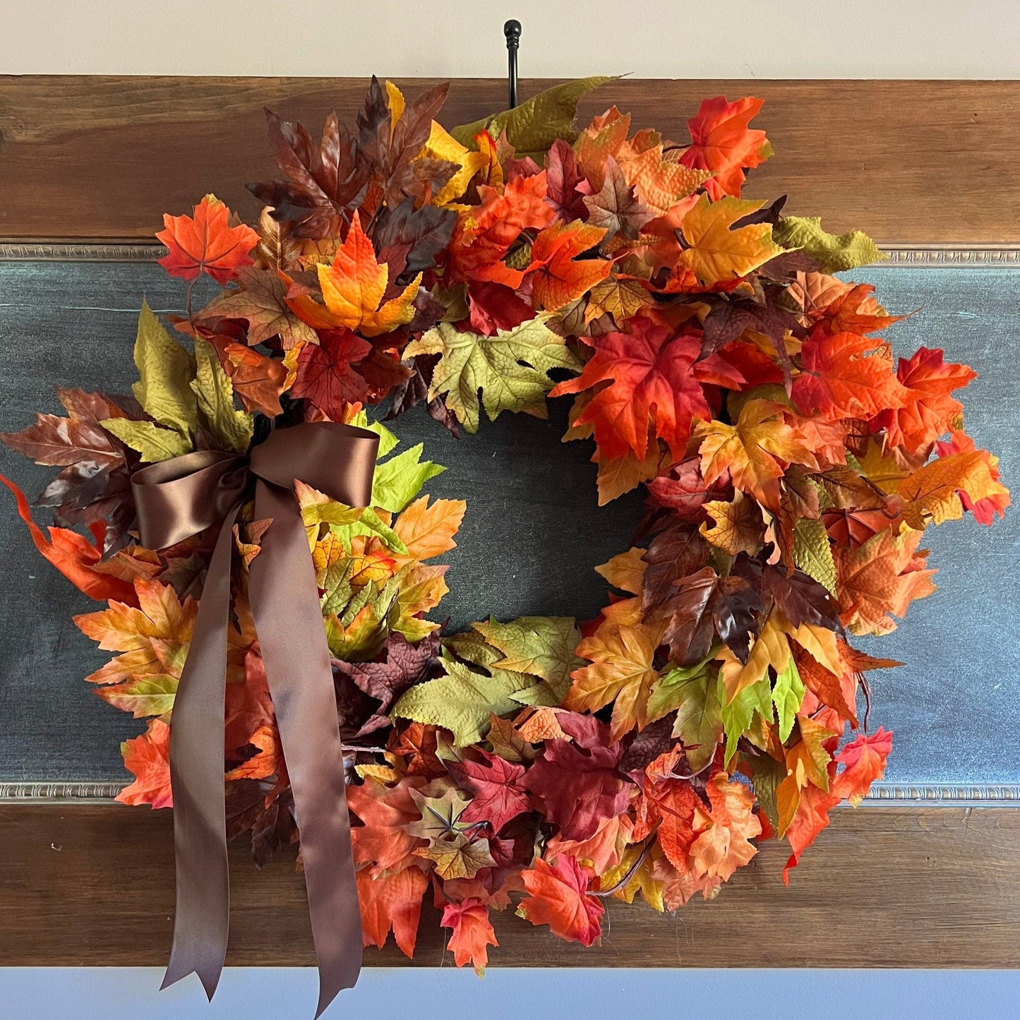 Autumnal Foliage Wreath