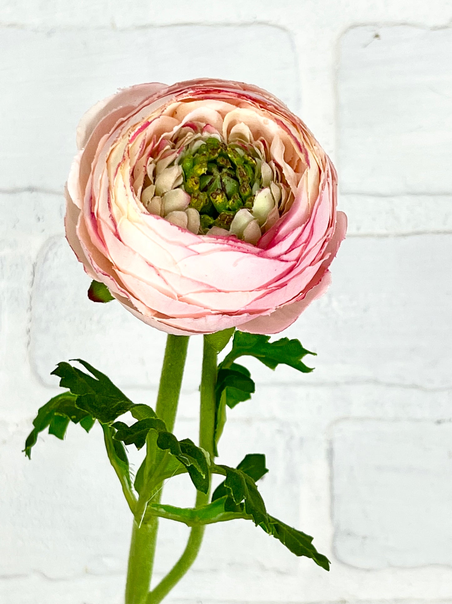 13” Faux Ranunculus Stem