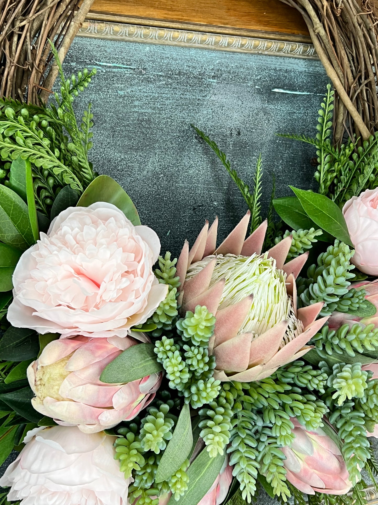 King Protea Wreath