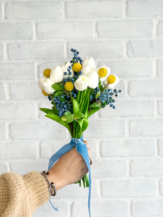 Tulip, Billy Button and Blueberry Bundle