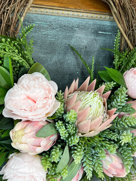 King Protea Wreath