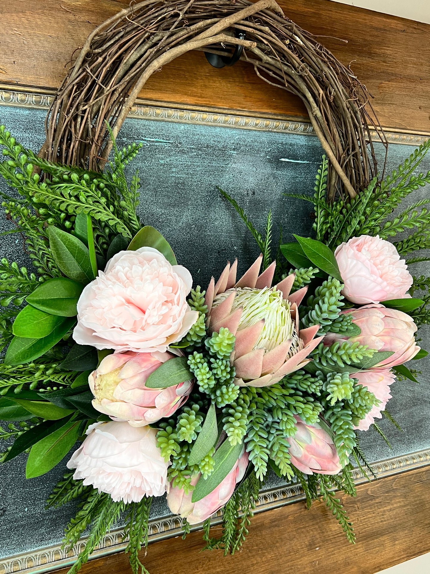 King Protea Wreath