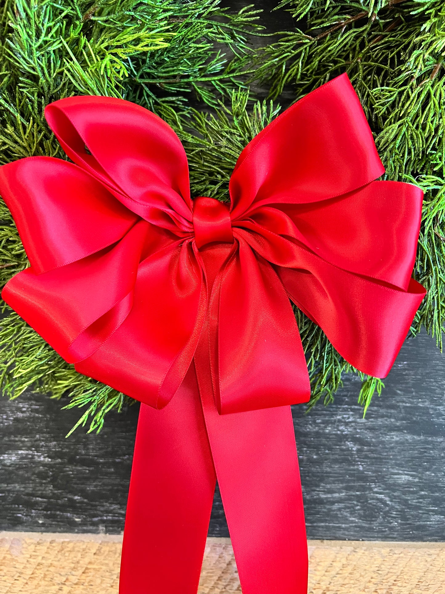Small Faux Cedar Wreath