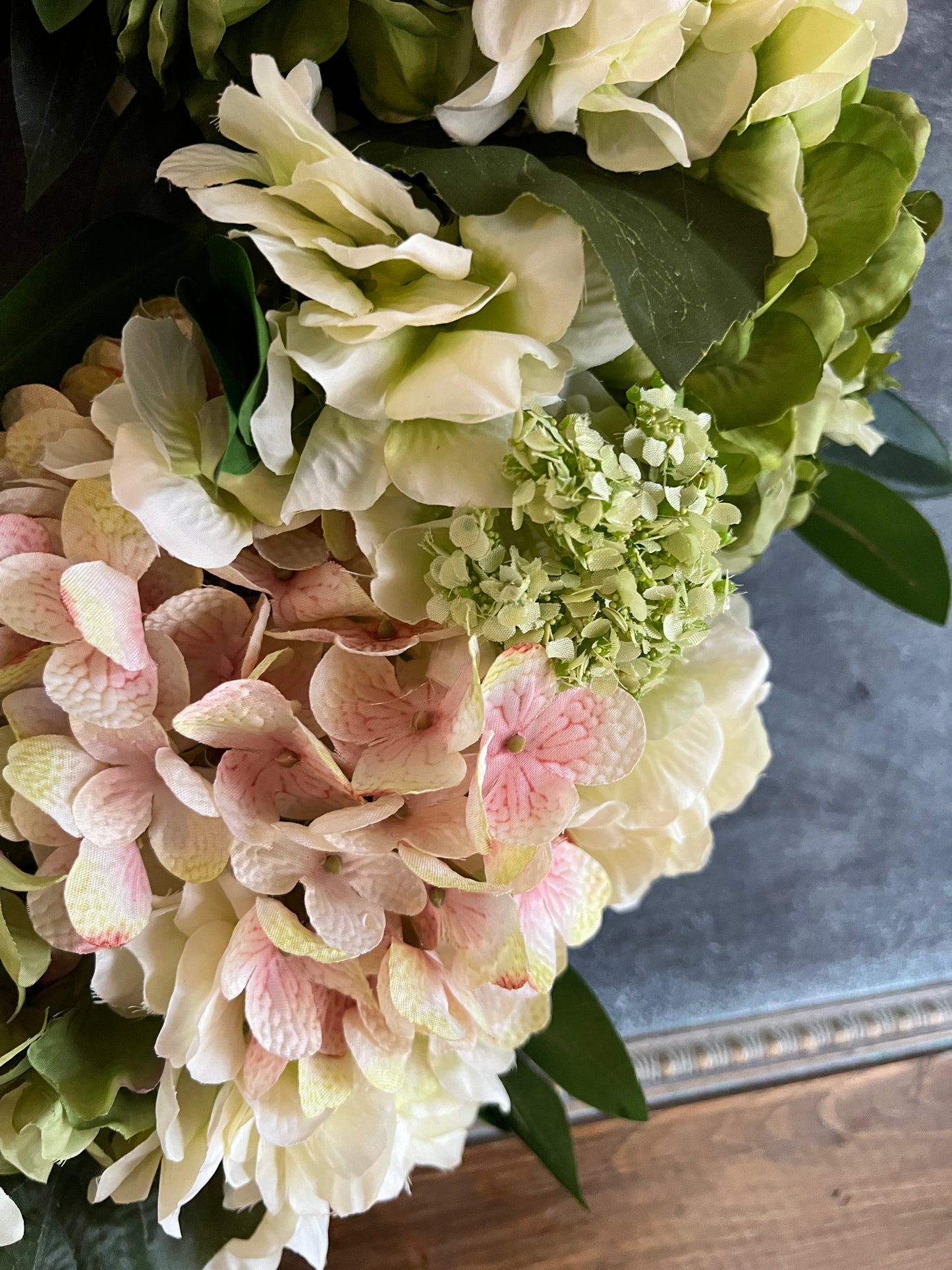 Snowball Hydrangea Wreath