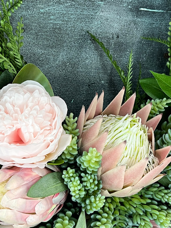 King Protea Wreath