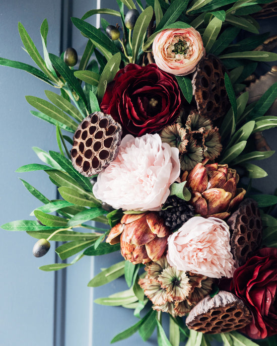 Romantic Fall Wreath