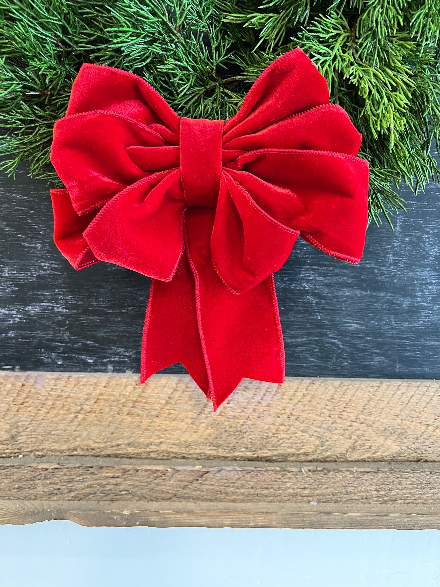 Small Faux Cedar Wreath