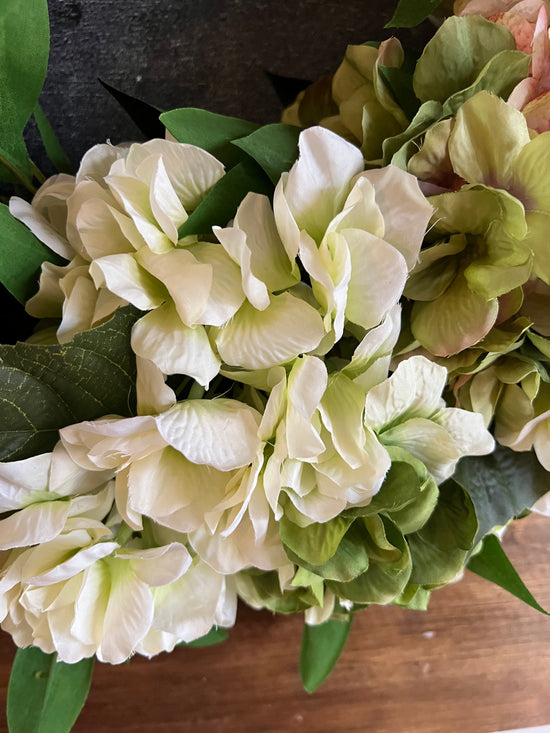 Snowball Hydrangea Wreath